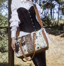 Load image into Gallery viewer, Marvellous Hand-Tooled Bag by Myra