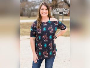 Concho Cowboy Top